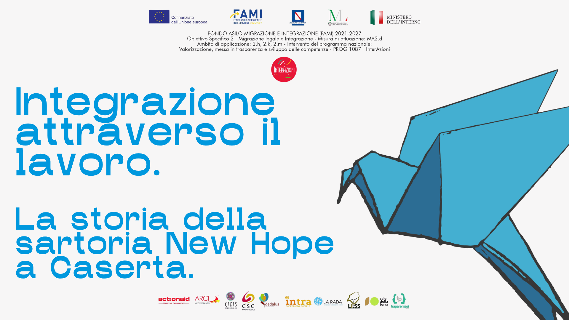 Integrazione attraverso il lavoro. | La storia della sartoria New Hope a Caserta.