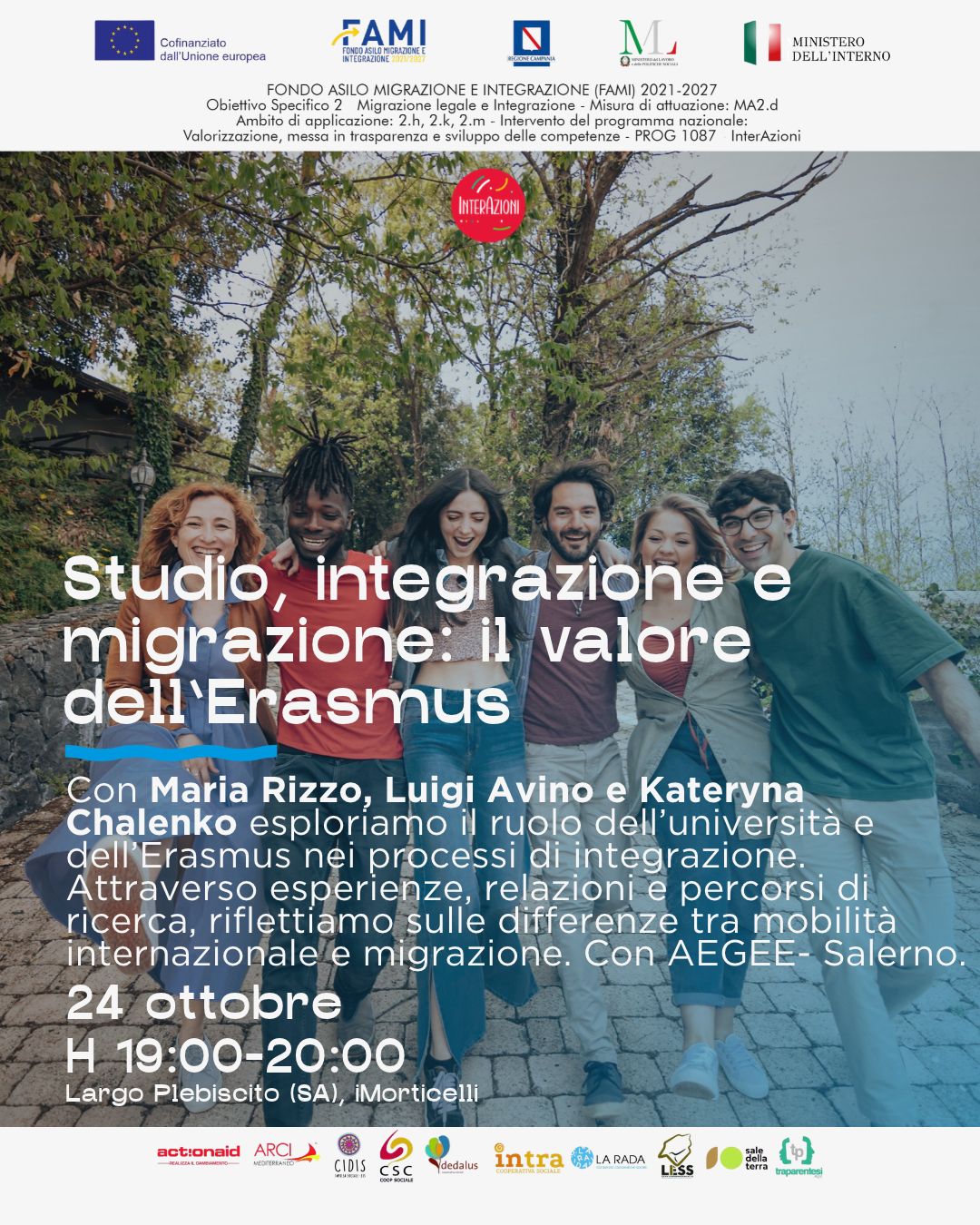 Radio Antenna Migrante, registrazione della nuova puntata “Studio, integrazione e migrazione: il valore dell’Erasmus”